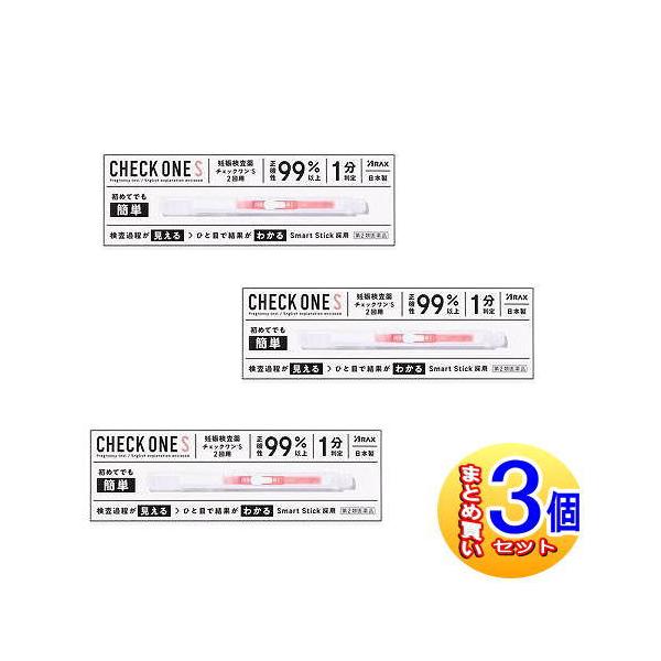 【内容】1回用　チェックスティック1本　2回用　チェックスティック2本【検出感度】50mIU／mL■包装単位1箱1回検査用　1箱2回検査用使用上の注意