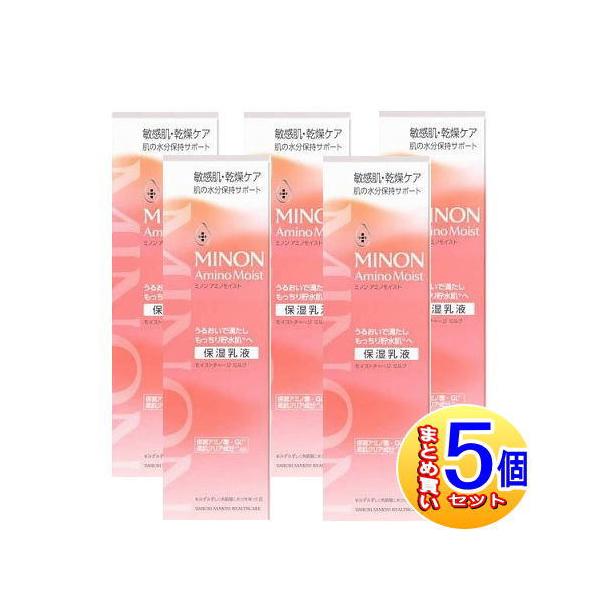 5個セット】ミノン アミノモイスト モイストチャージ ミルク 100g