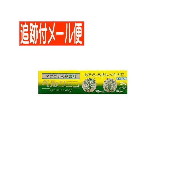 【メール便送料無料】【第3類医薬品】【第3類医薬品】Ｅ-2 ベルクミン（チューブ）20ｇ　松浦薬業