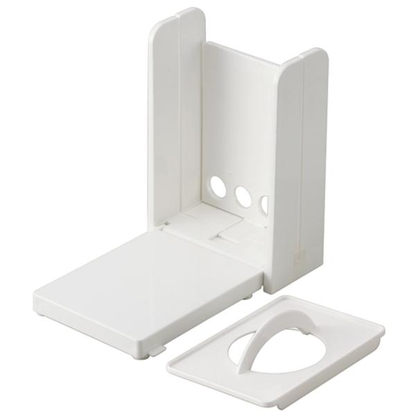 【商品名】　スケーター(Skater) 食パンカットガイド DX 包丁ガイド パン切り SCG3 【商品説明】　・サイズ:使用時(最大)/約173×227×230mm、収納時/約137×79×230mm・原産国:日本・対応食パンサイズ:高さ...