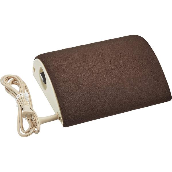 【商品名】　山善 電気あんか 山型 省エネ 温度調節3段階 電気湯たんぽ ブラウン YDW-Y606D 【商品説明】　・【ずっとあたたかい】電気あんかは、ゆたんぽのようにお湯は使わずに電気の力で温めるので、コンセントに差すだけで、手軽にご使...