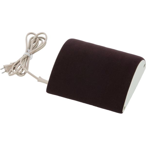 【商品名】　広電(KODEN) 電気あんか 山形 22cm×24.5cm×8cm ブラウン 無地 温度調節 省エネ コンパクト VWY602H-B 【商品説明】　・【あたたかみのあるブラウンカラー】あたたかみのあるブラウンカラーは幅広い年齢...