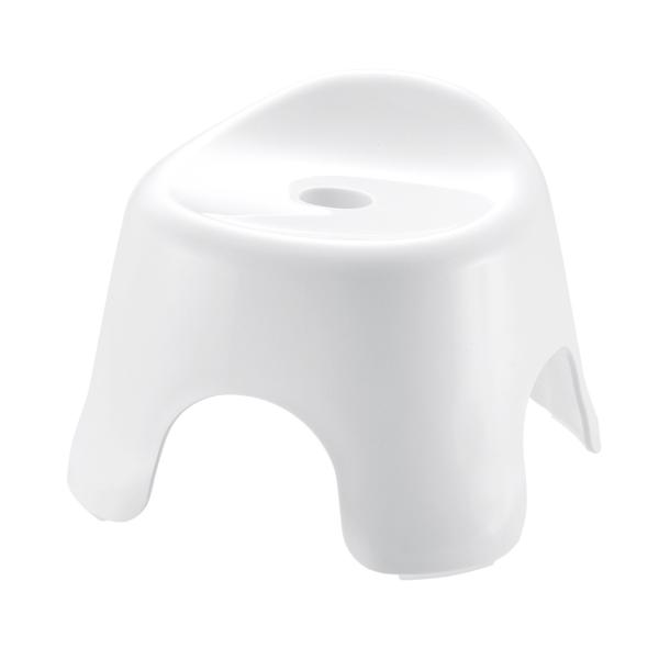 【商品名】　リッチェル 腰かけキッズ ホワイト 【商品説明】　・サイズ:26.3×25.2×20.3cm・原産国:中国・材質:ポリプロピレン、ポリエチレン・耐荷重:30kg 【サイズ】　高さ : 18.00 cm　横幅 : 26.00 cm...