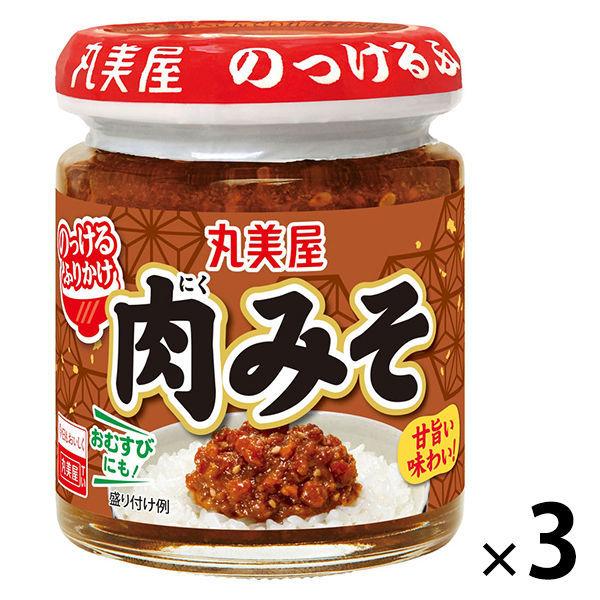 丸美屋 のっけるふりかけ 肉みそ 瓶入 100g 1セット（3個）