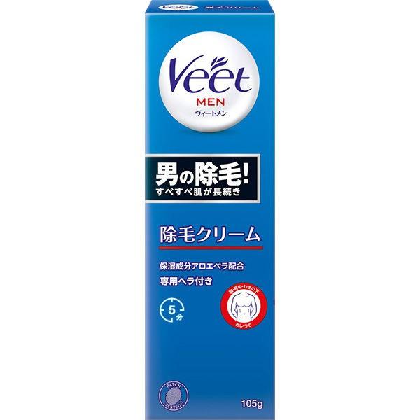 ヴィート メン Veet Men 除毛 脱毛 クリーム 敏感肌用 専用ヘラ付き 105g 男性用 ボディクリーム レキットベンキーザー ジャパン Lohaco Paypayモール店 通販 Paypayモール