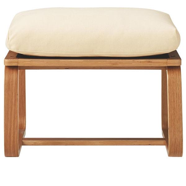 無印良品 リビングでもダイニングでもつかえるベンチ ２ オーク材 幅56×奥行46×高さ40.5cm 良品計画