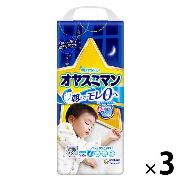 オヤスミマン おむつ パンツ ビッグサイズ以上 13 28kg 1ケース 22枚入 3パック 男の子夜用 ユニ チャーム Lohaco Paypayモール店 通販 Paypayモール