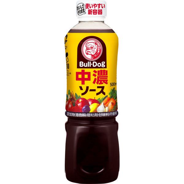 ブルドック　中濃ソース　500ml　830054　ブルドックソース