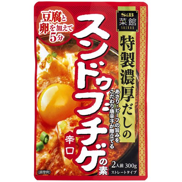 エスビー食品 菜館 スンドゥブチゲの素 辛口