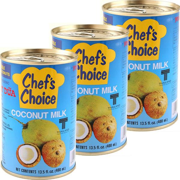 ココナッツミルク　ココナツミルク（4号缶）400g 1セット（3缶） ユウキ食品