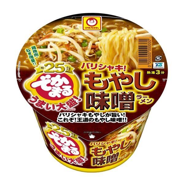 東洋水産 でかまる バリシャキ！もやし味噌ラーメン 160g 8513 851396 3食