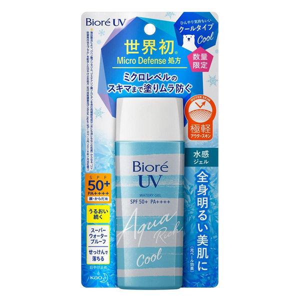 数量限定】Biore(ビオレ)UV アクアリッチ ウォータリージェル クール 90mL SPF50+・PA++++ 花王 LOHACO PayPayモール店 - 通販 - PayPayモール 数量限定】Biore(ビオレ)UV アクアリッチ ウォータリージェル クール 90mL SPF50+・PA++++ 花王 LOHACO PayPayモール店 - 通販 - PayPayモール