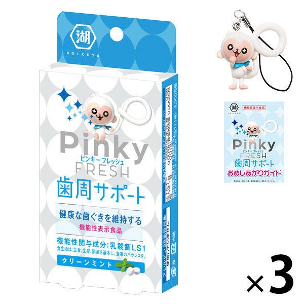 湖池屋 Pinky Fresh 15粒入 乳酸菌ls1配合 3個 機能性表示食品 ピンキーフレッシュストラップおまけ付きセット Lohaco Paypayモール店 通販 Paypayモール