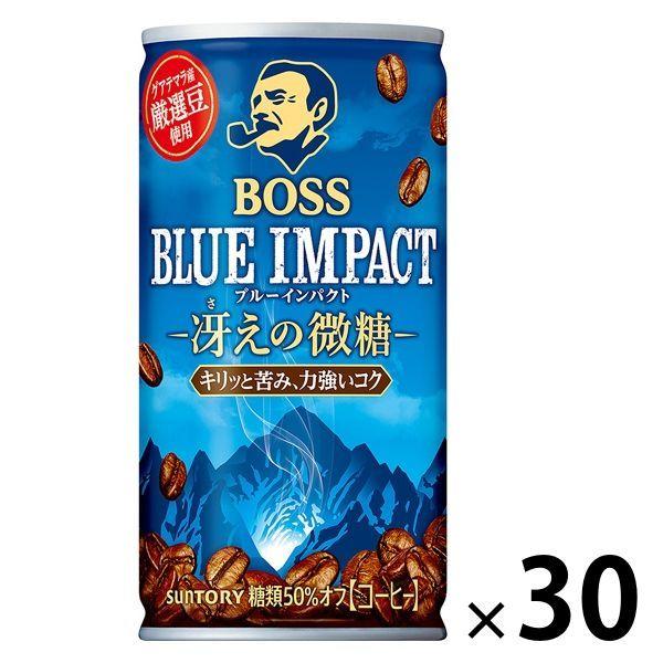 缶コーヒー サントリー Boss ボス ブルーインパクト 185g 1箱 30缶入 Lohaco Paypayモール店 通販 Paypayモール