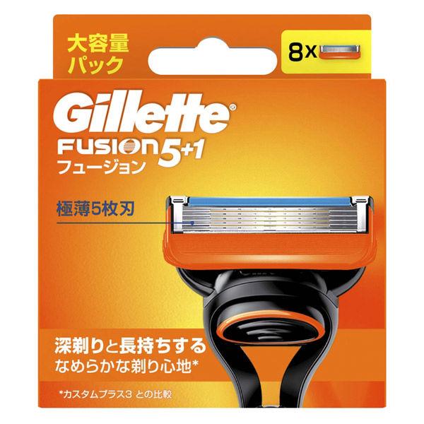 Gillette ジレット フュージョン 5 1 極薄5枚刃 替刃8個入 髭剃り カミソリ 男性用 P G Lohaco Paypayモール店 通販 Paypayモール