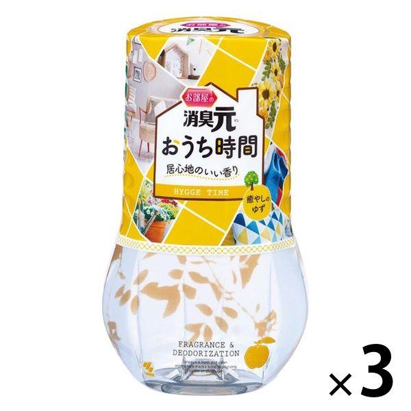 お部屋の消臭元 おうち時間 消臭芳香剤 部屋用 癒やしのゆず 400ml 1セット 3個 小林製薬 Lohaco Paypayモール店 通販 Paypayモール