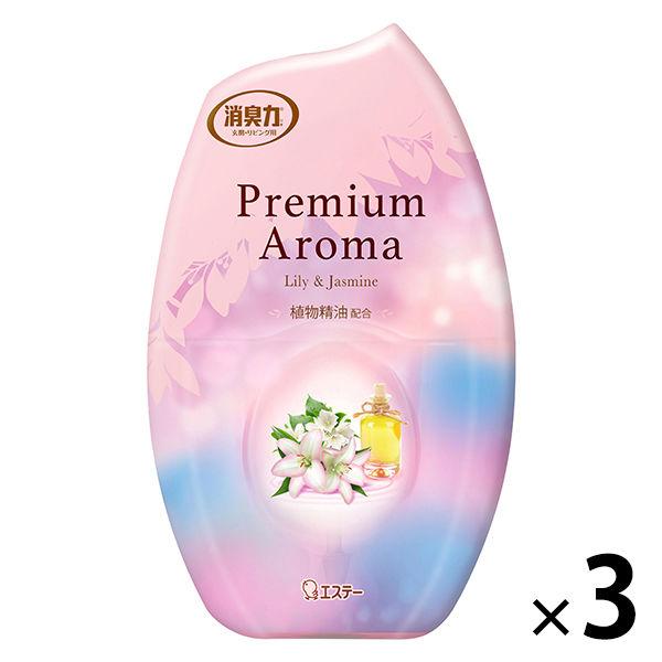 お部屋の消臭力 プレミアムアロマ Premium Aroma 消臭芳香剤 部屋用 リリー ジャスミン 400ml 1セット 3個 Au Lohaco Yahoo 店 通販 Yahoo ショッピング