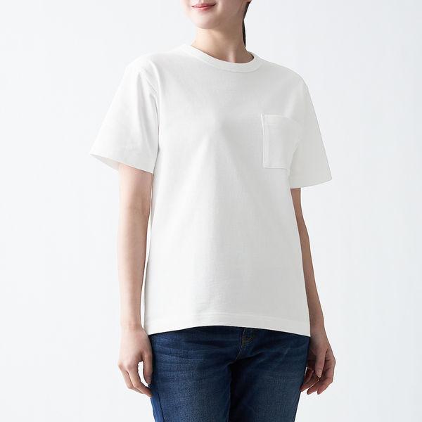 無印良品 太番手天竺編みクルーネックtシャツ 婦人 M 白 良品計画 Lohaco Paypayモール店 通販 Paypayモール