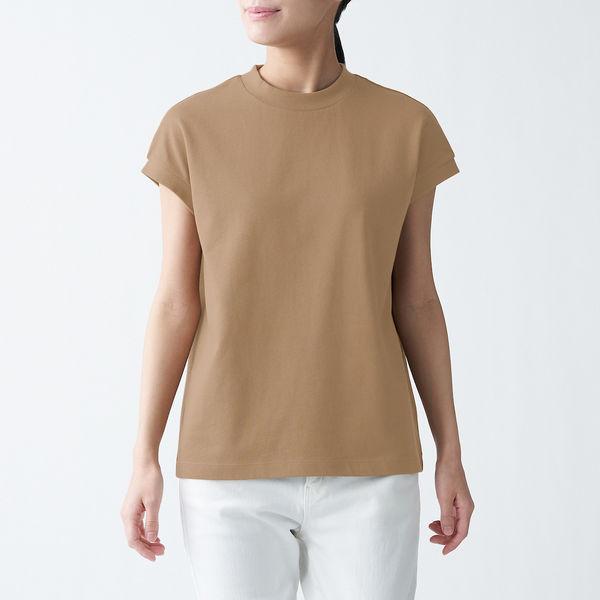 無印良品 太番手天竺編みフレンチスリーブtシャツ 婦人 S スモーキーブラウン 良品計画 Lohaco Paypayモール店 通販 Paypayモール
