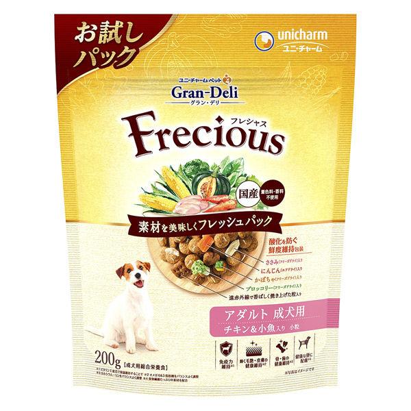 ロハコサンプル 新商品 グラン デリ フレシャス アダルトチキン 小魚 国産 200g 1個 ユニ チャーム ドッグフード ドライ Lohaco Paypayモール店 通販 Paypayモール