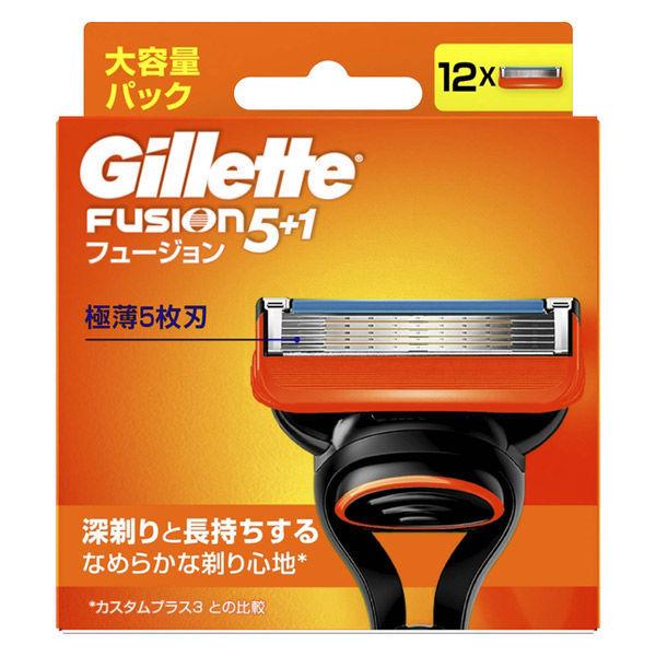 Gillette ジレット フュージョン 替刃12個入 髭剃り カミソリ 男性用 P G Lohaco Paypayモール店 通販 Paypayモール