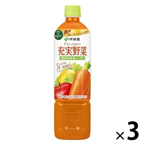 伊藤園 充実野菜 緑黄色野菜ミックス エコボトル 740g 1セット(3本)【野菜ジュース】 :AX89485:LOHACO Yahoo!店 - 通販 - Yahoo!ショッピング 伊藤園 充実野菜 緑黄色野菜ミックス エコボトル 740g 1セット(3本)【野菜ジュース】 :AX89485:LOHACO Yahoo!店 - 通販 - Yahoo!ショッピング