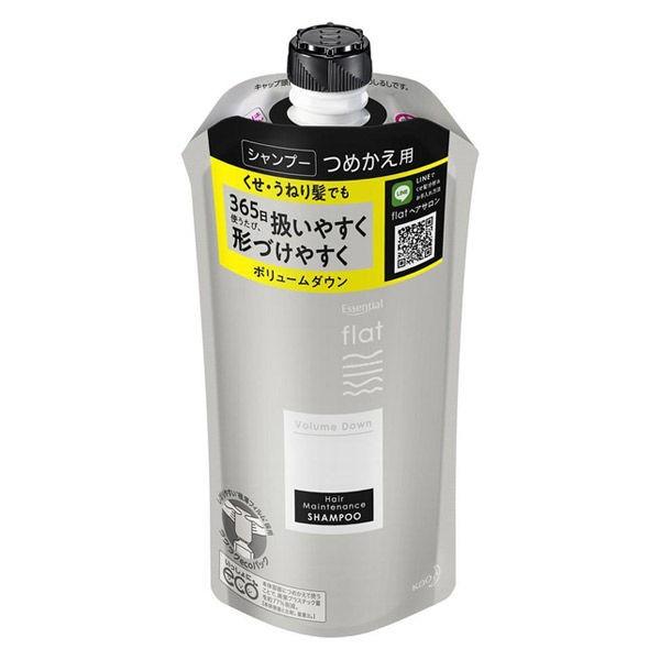 エッセンシャル Flat フラット ボリュームダウン シャンプー 詰め替え 340ml 花王 Lohaco Paypayモール店 通販 Paypayモール