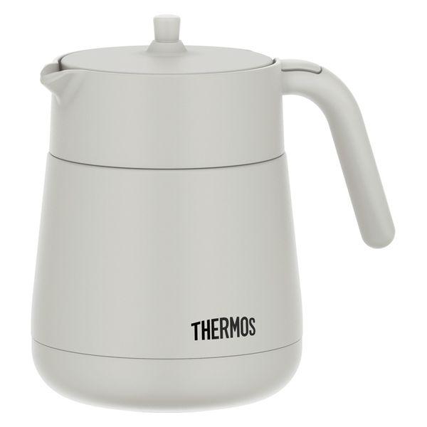 【セール】サーモス（THERMOS）真空断熱ティーポット ライトグレー 720ml TTE-700 LGY 1個