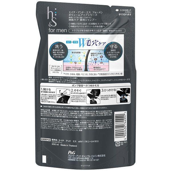 H S For Men エイチアンドエス フォーメン ボリュームアップ プレミアムスカルプケア シャンプー 詰め替え 300ml 1セット 2個 P G Buyee Buyee Japanese Proxy Service Buy From Japan Bot Online