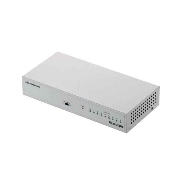 スイッチングハブ 8ポート 10/100M 電源内蔵 マグネット付 金属筐体 ホワイト EHC-F08MN-HJW エレコム 1台 :J404965:LOHACO Yahoo!店 - 通販 - Yahoo!ショッピング スイッチングハブ 8ポート 10/100M 電源内蔵 マグネット付 金属筐体 ホワイト EHC-F08MN-HJW エレコム 1台 :J404965:LOHACO Yahoo!店 - 通販 - Yahoo!ショッピング