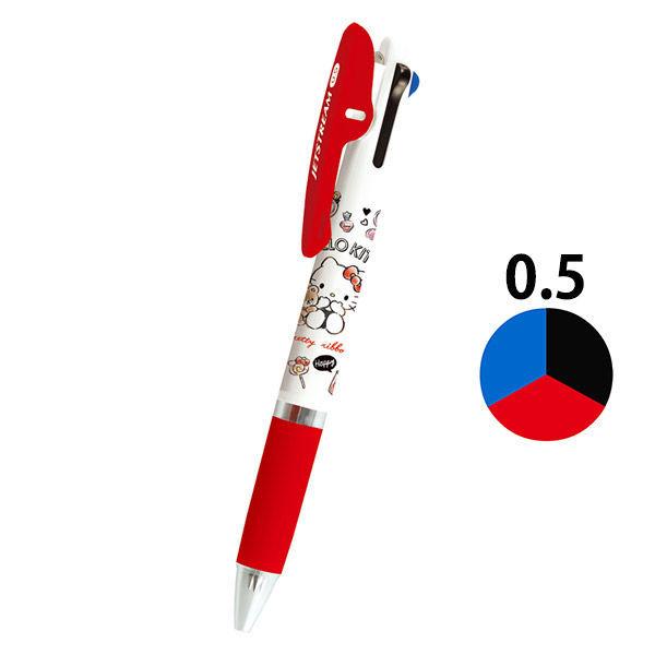 ジェットストリーム 3色ボールペン 0.5mm ハローキティ 1本 790835 カミオジャパン