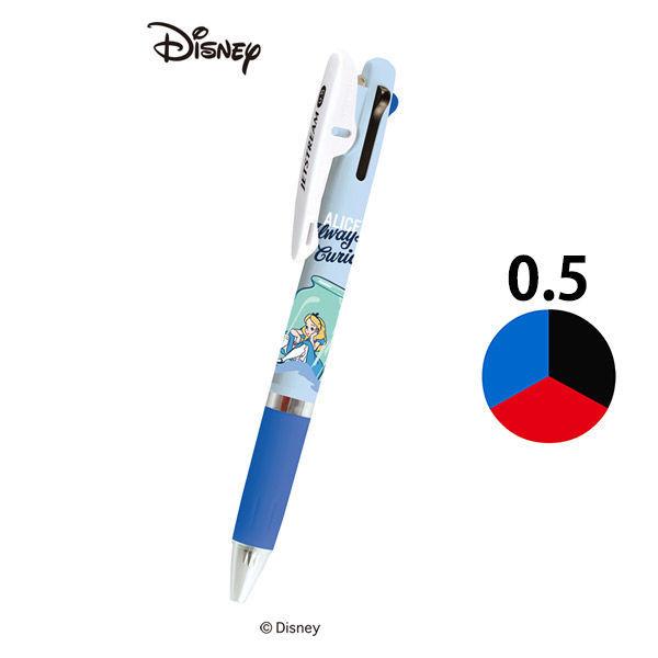 ジェットストリーム 3色ボールペン 0.5mm ディズニー アリス 1本 300344 カミオジャパン