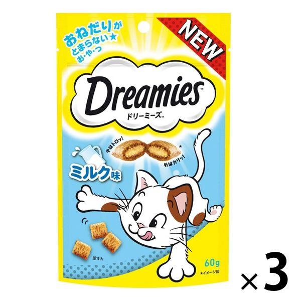 ドリーミーズ ミルク味 60g 3袋 マースジャパン キャットフード 猫 おやつ :JH38777:LOHACO !店 通販  