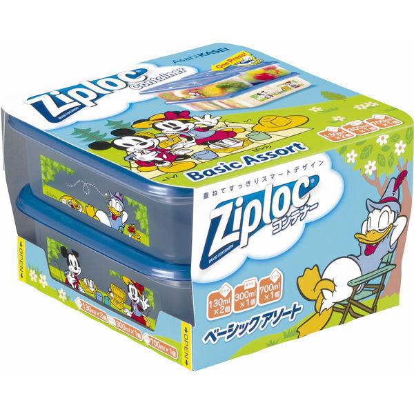 ジップロック コンテナー ベーシックアソート 4点セット ミッキー フレンズ 22 1セット 旭化成ホームプロダクツ Lohaco Paypayモール店 通販 Paypayモール