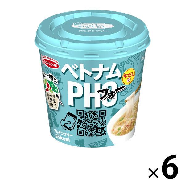 カップ麺 ハノイのおもてなし ベトナムフォー 牛だし味 6個 エースコック Lohaco Paypayモール店 通販 Paypayモール