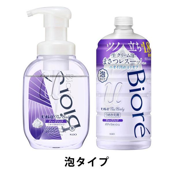 ビオレu ザ ボディ 泡タイプ ディープクリアの香り 本体＋詰替（780ml）セット :NK85335:LOHACO Yahoo!店 - 通販 -  Yahoo!ショッピング