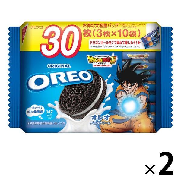 【アウトレット】モンデリーズ OREO（オレオ） ドラゴンボールパック バニラクリーム 30枚 1セット（2袋）クッキー ビスケット