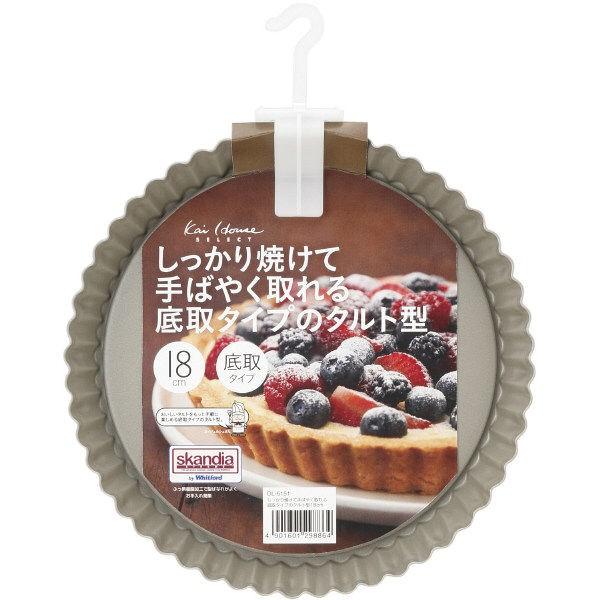 貝印 Kai Khs タルト型 18cm 底取式 Dl6151 製菓用品 お菓子作り Lohaco Paypayモール店 通販 Paypayモール