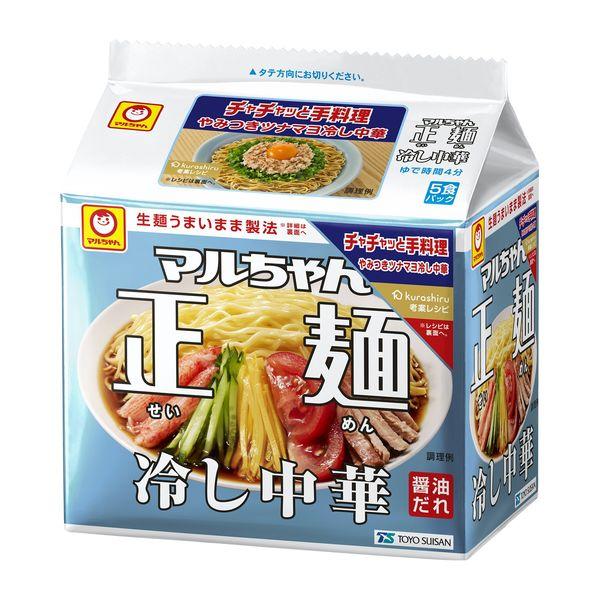 マルちゃん正麺 冷し中華 118g 5食パック 1袋 東洋水産 Lohaco Paypayモール店 通販 Paypayモール