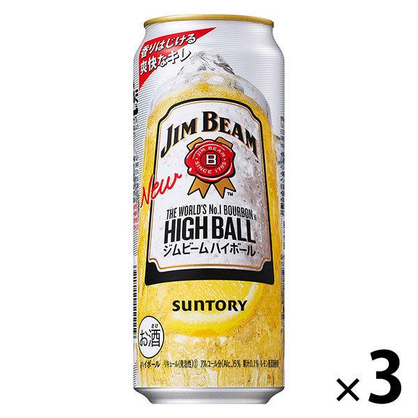 サイバーサンデー実施中 ハイボール ジムビーム 500ml 3本 缶 サントリー Lohaco Paypayモール店 通販 Paypayモール