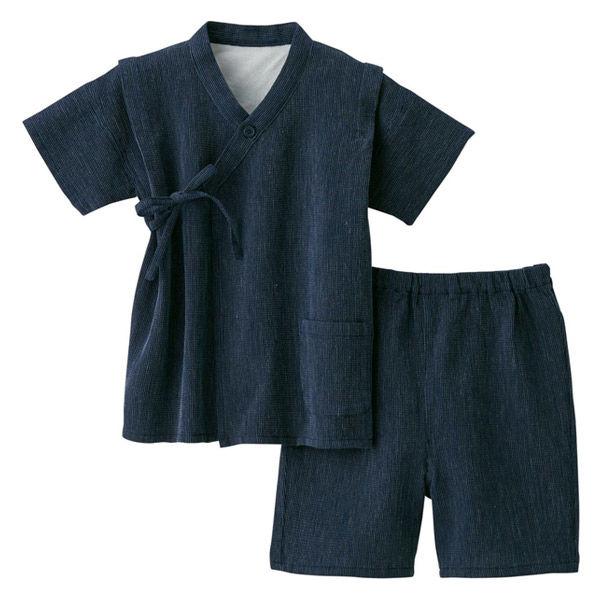 Sale 無印良品 ワッフル織お着替え甚平 キッズ110 ネイビー 良品計画 Lohaco Paypayモール店 通販 Paypayモール