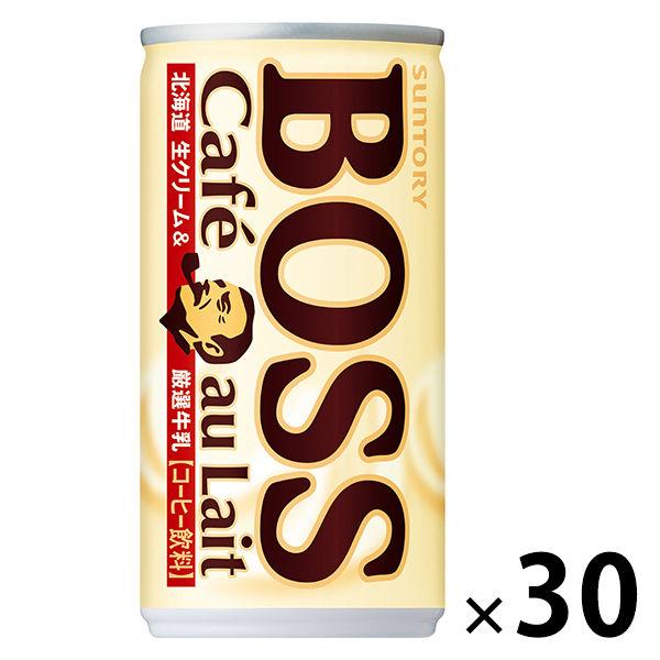 缶コーヒー サントリー Boss ボス カフェオレ 185g 1箱 30缶入 缶コーヒー サントリー Boss ボス カフェオレ 185g 1箱 30缶入