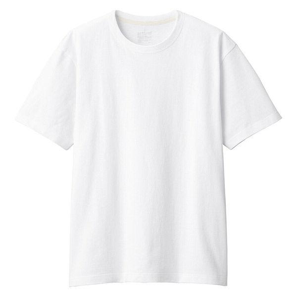 無印良品 太番手天竺編みtシャツ 紳士 L 白 良品計画 Lohaco Paypayモール店 通販 Paypayモール