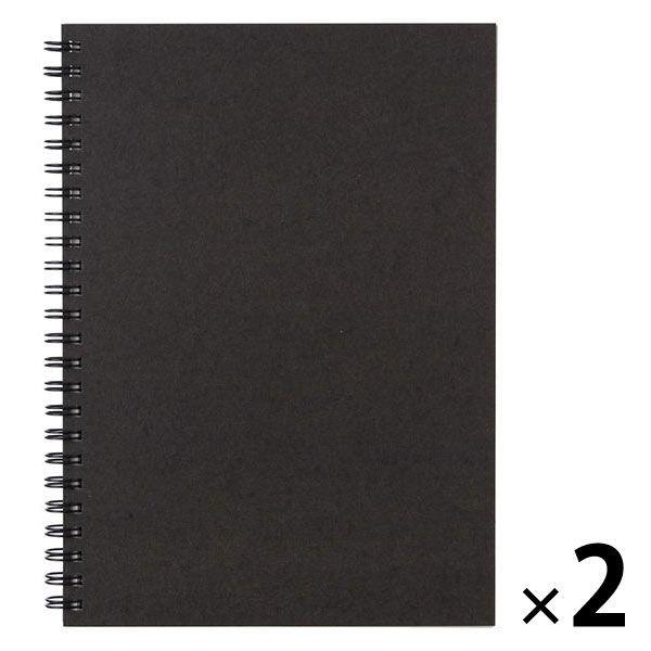 無印良品 ダブルリングノート 無地 A5 ダークグレー 2冊 良品計画 Lohaco Paypayモール店 通販 Paypayモール