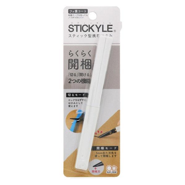 最大56 Offクーポン スティッキールはさみ Akeruno ホワイト 白 S サンスター文具 Sarozambia Com