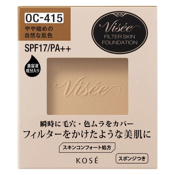 ヴィセ Visee リシェ フィルタースキン ファンデーション Oc 415 やや暗めの自然な肌色 Spf17 Pa コーセー Lohaco Paypayモール店 通販 Paypayモール