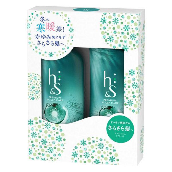 数量限定 H S エイチアンドエス リフレッシュポンプ シャンプー コンディショナー 各370g ウィンターデザイン P G Lohaco Paypayモール店 通販 Paypayモール