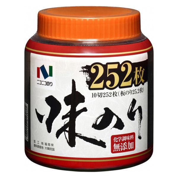 ニコニコのり 卓上味付のり 10切252枚 1個 海苔