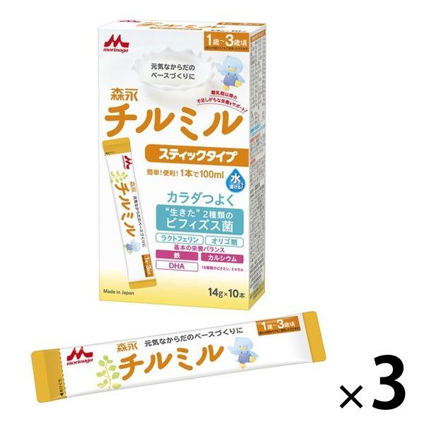 1歳頃から 森永 フォローアップミルク チルミル スティック 3箱 森永乳業 粉ミルク Lohaco Paypayモール店 通販 Paypayモール