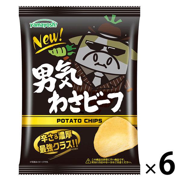 山芳製菓 ポテトチップス 男気わさビーフ 50g 6袋 スナック菓子 Lohaco Paypayモール店 通販 Paypayモール